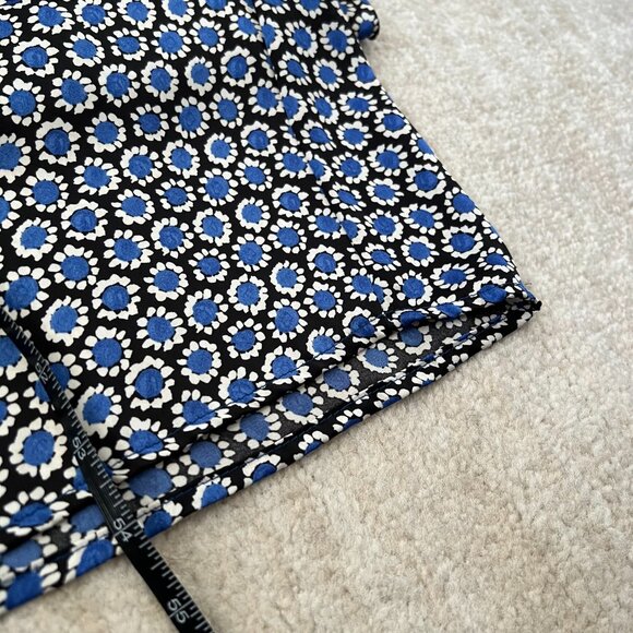 NWT ZARA Floral Wide Leg Faux Wrap Plunge Long Sleeve Jumpsuit With Pockets M - Picture 5 of 12